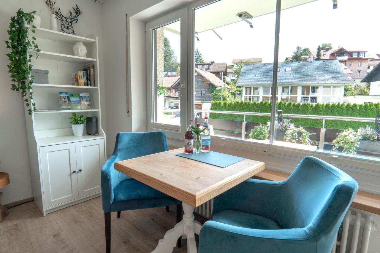 Ferienwohnung Bergpfote - Hund Herzlich Willkommen Scheidegg Exterior foto
